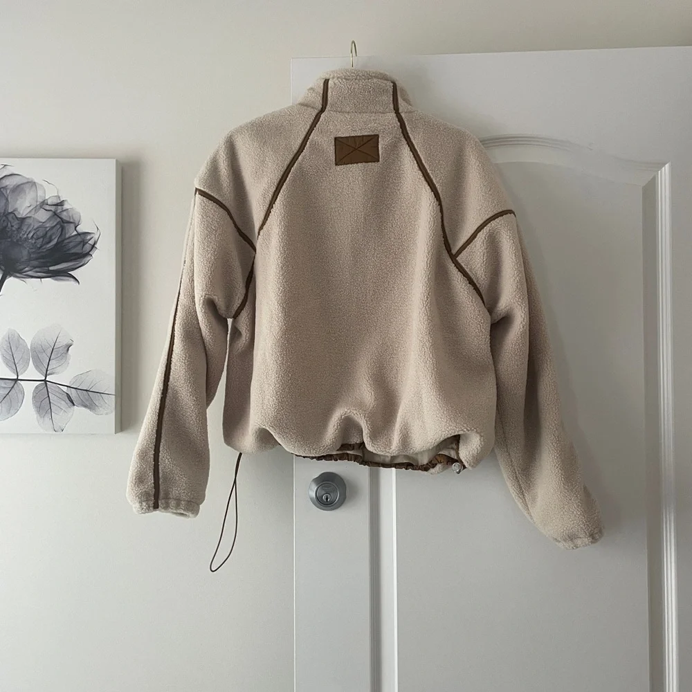 Thirty-Way - Cream Teddy Jacket - Picture 4 of 9